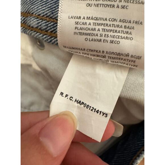 Re/done Women’s 90s High Rise Loose Jeans Size 28 - Picture 6 of 11